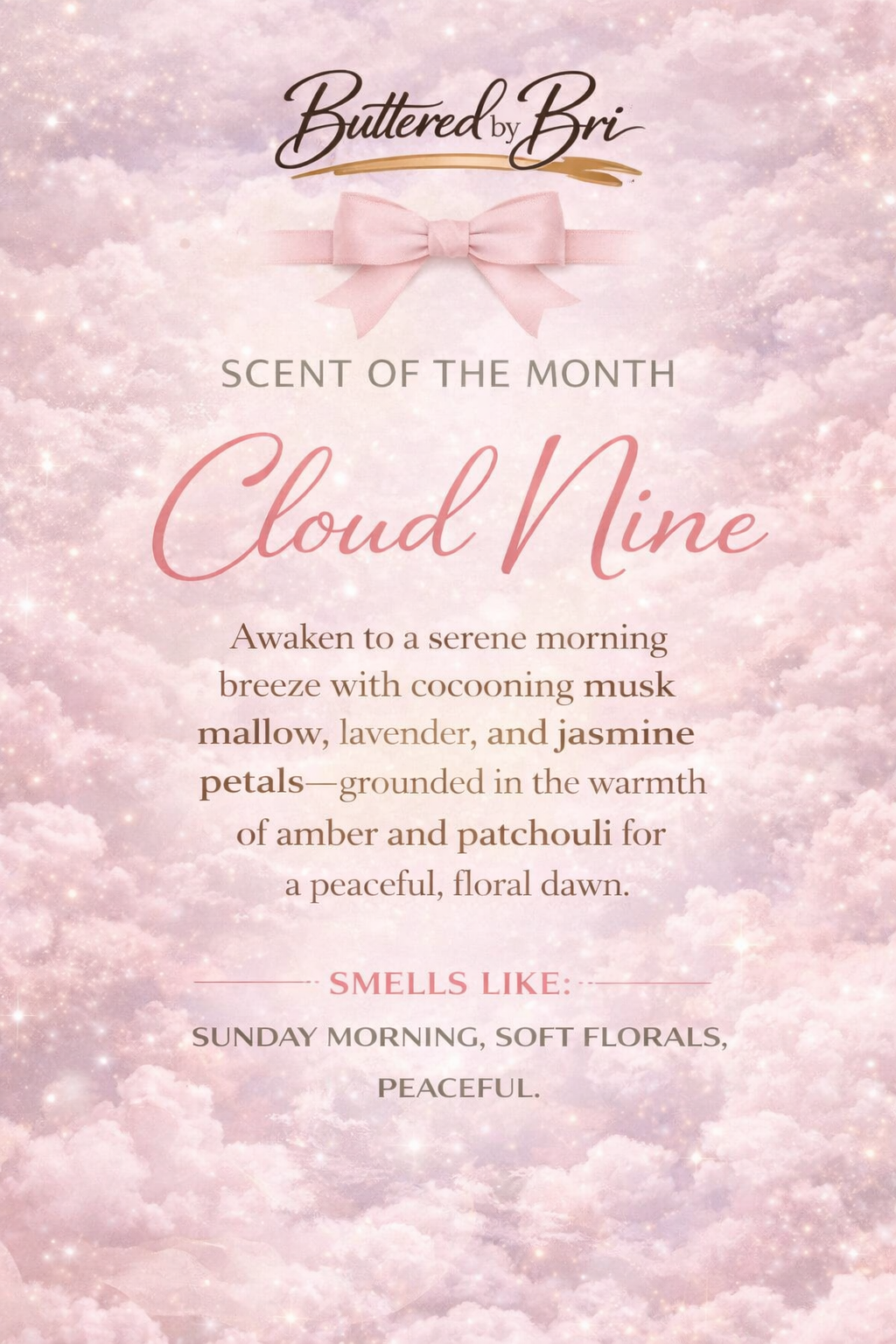 Scent of the month : Cloud Nine