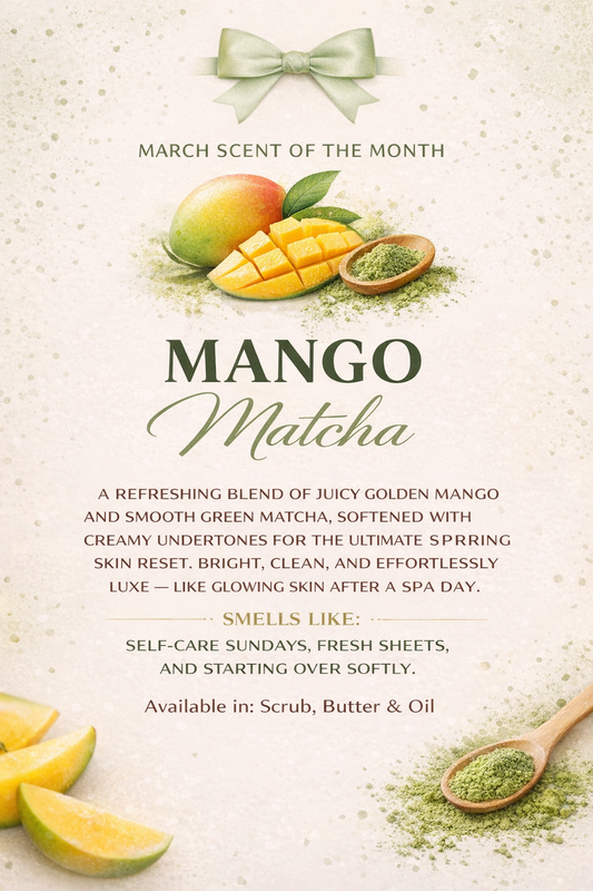 Scent of the month : Mango Matcha