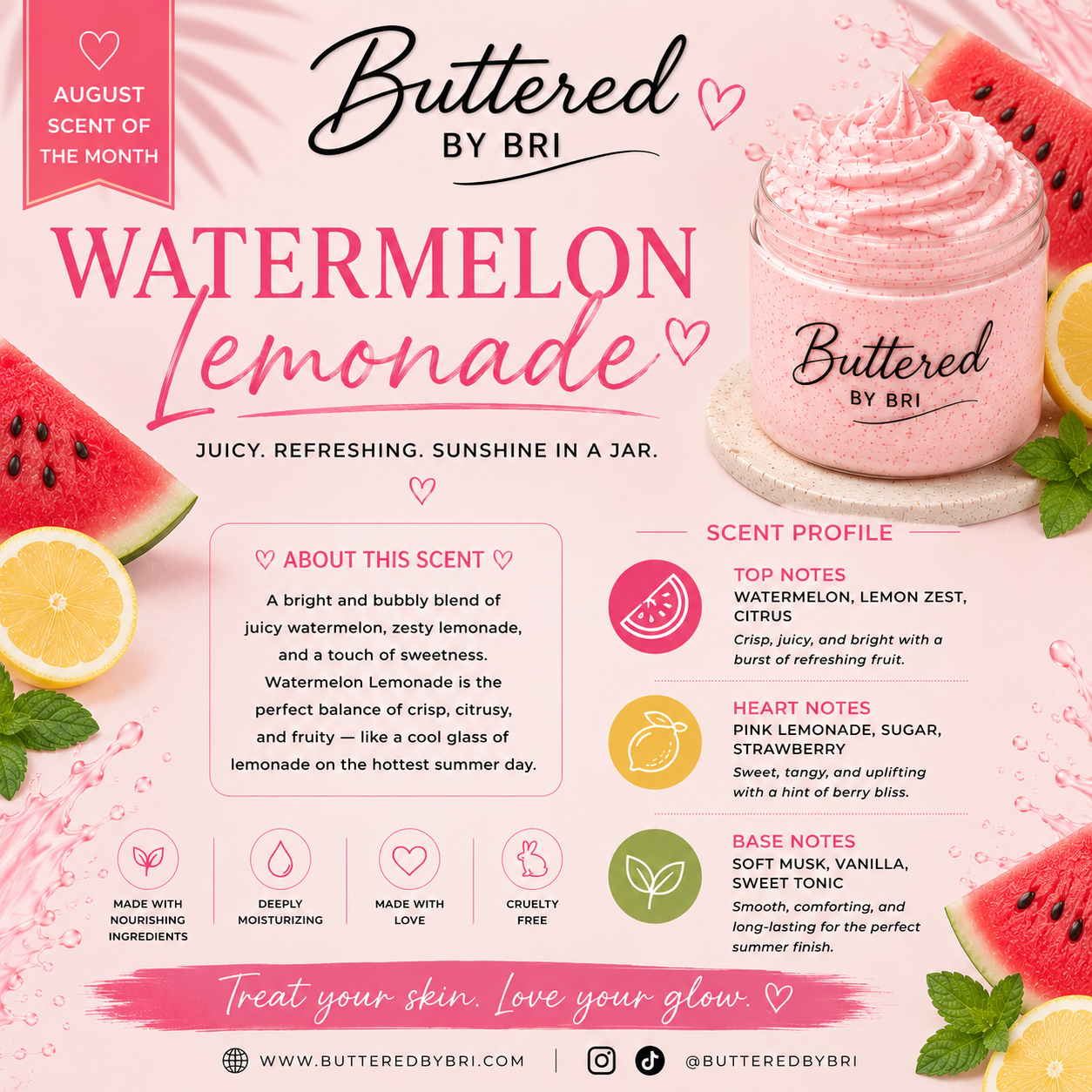 Scent of the month : Watermelon Lemonade