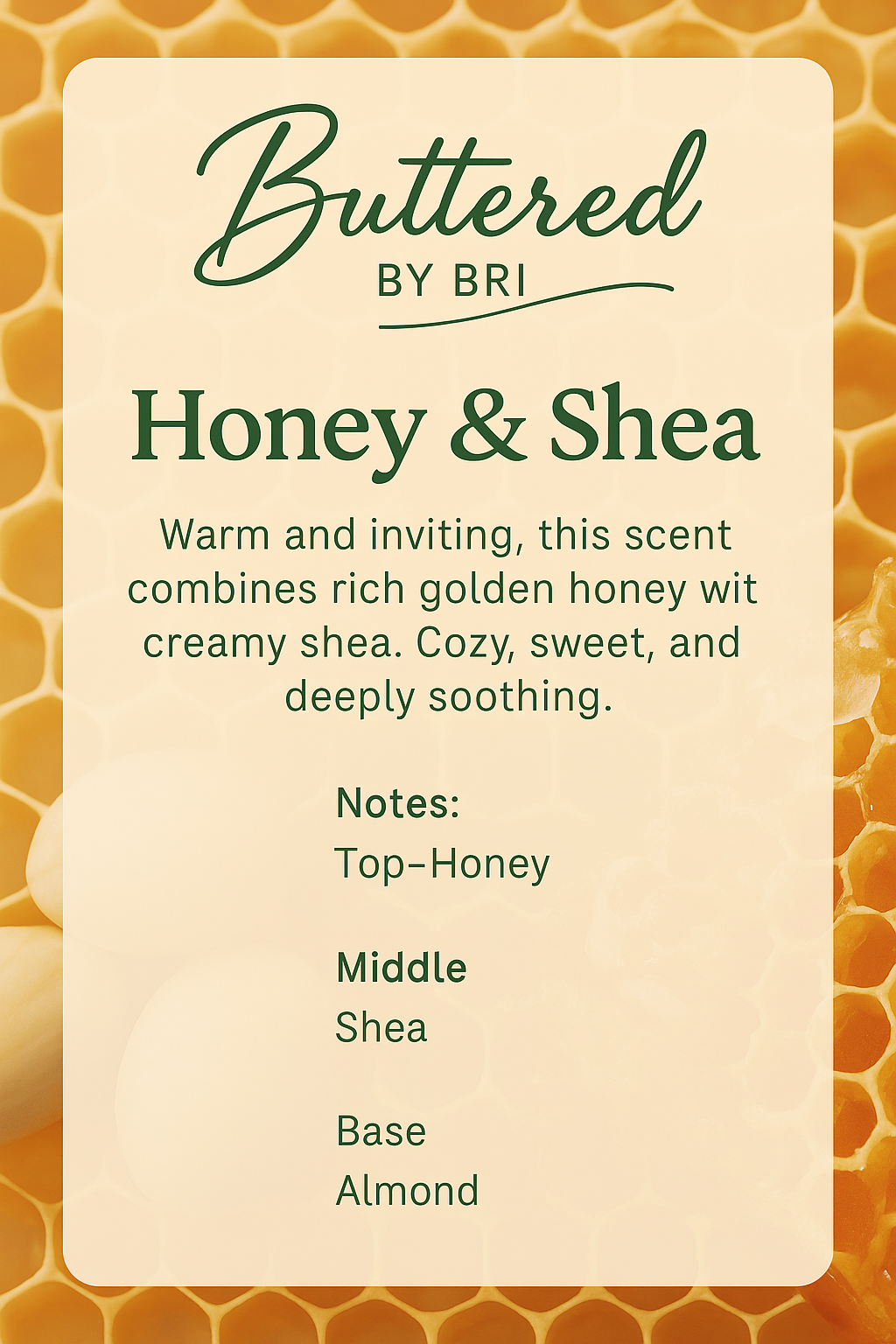 Honey & Shea Body Butter