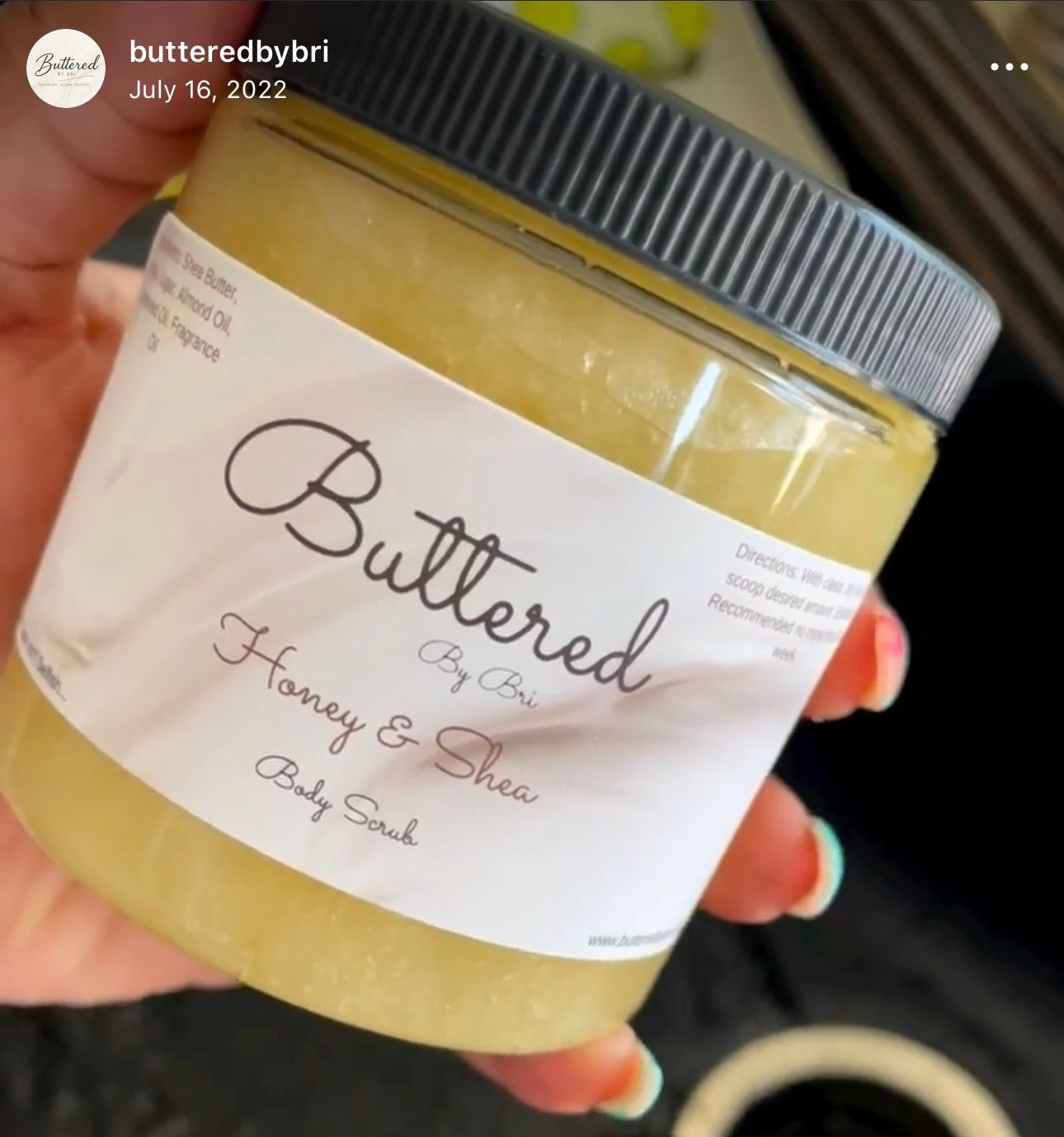 Honey & Shea Body Scrub